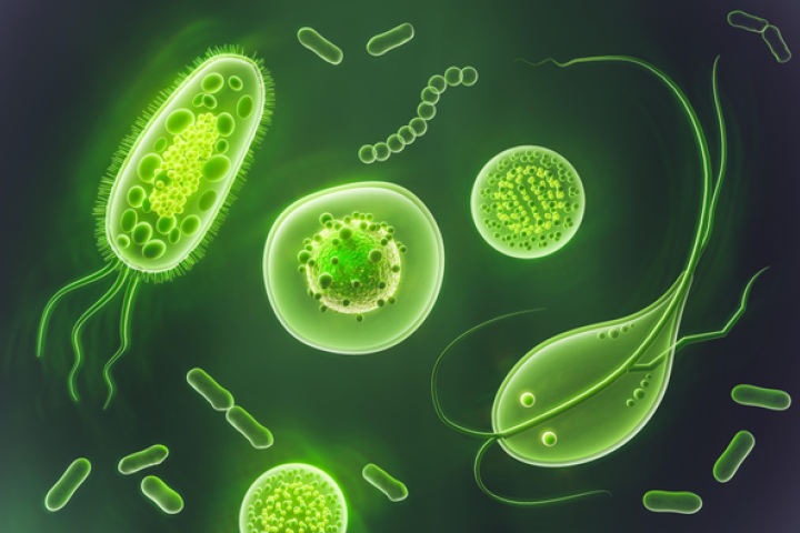 The image depicts the role of enzymes in daily life 