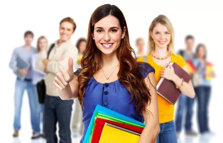 happy students looking for high school High School English Homework Help