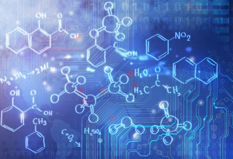 Chemical structure displayed on a computer screen relevant to organic chemistry assignment help