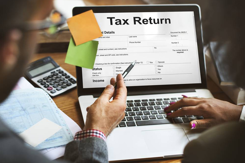 online tax return filing as a part of an assignment 